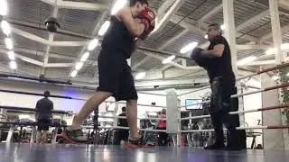 19 января 2018 г.отработки на лапах. PPK fight club