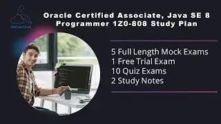 1Z0-808 Practice Tests | OCAJP 8 Java Associate Mock Exams