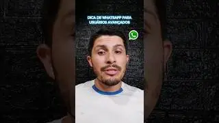Dica de WhatsApp que você não sabia que era possível. #dicas #smartphone #truques #whatsapp #backup