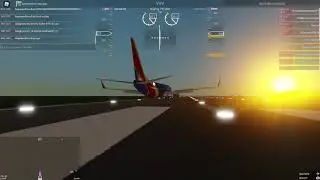 Flightline 737-800 smooth landing