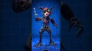 Анимация Дизайн Фильм Олд Фокси из FNAF AR (Animation Design Movie Old Foxy from FNAF AR)