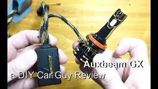 Auxbeam GX LED Headlight + Z3 Foglight Bulbs Review - H11 in 2010 Ford Fusion