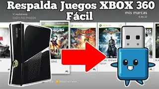 Respalda Tus Juegos XBOX 360 Facil