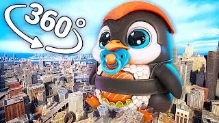 Sigma Boy - Evolution in 360° Video | VR / 8K | (  italian brainrot animals memes )