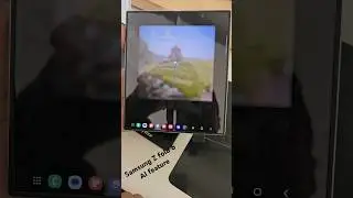 Samsung Z fold 6 AI features #shorts Samsung z fold 6 look and design.
