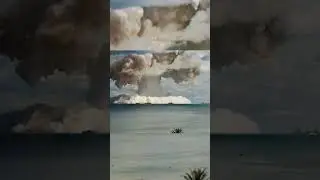 1946 yılında yapılan sualtı nükleer bomba testi