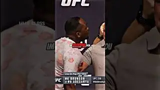 Adesanya Silences ARROGANT Opponent💥#israeladesanya #UFC #MMA #shorts #shortsfeed #fyp #viralvideo