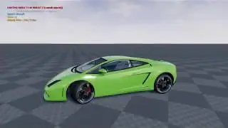UE4 Double Wishbone Suspension