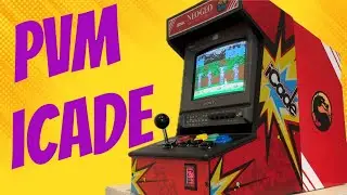 Curing Arcade Envy: 9” CRT PVM iCade, iPad 3/4 LCD with Mister FPGA