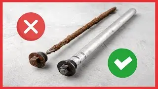 ✅ Como cambiar anodo de magnesio