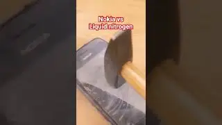 Nokia smartphone vs Liquid nitrogen #mrgear #liquidnitrogen