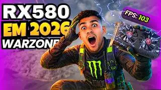 A RX 580 ainda aguenta Warzone em 2026? Teste REAL em 1080p 