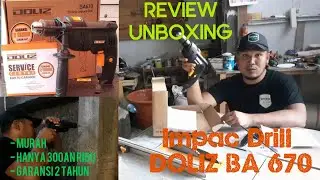 REVIEW DAN UNBOXING DOLIZ IMPAC DRIL BA 670 MURAH CUMA 300an RIBU