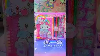 Hello Kitty Stationery Set ASMR 