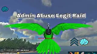 Ark Mobile Admin Abuse Legit Raid or Pvp
