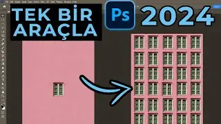 Photoshop Dersleri - Polygonal Lasso Tool - Çokgen Kement Aracı | Photoshop 2024