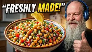 Freshly Made Kabuli Chana Salad