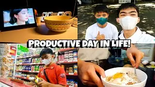PRODUCTIVE DAY IN LIFE! (skincare, breakfast, unboxing, grocery) | CUZ BAUTISTA