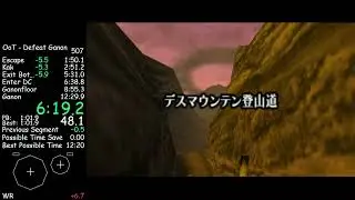 Defeat Ganon [No SRM] PB 12:23