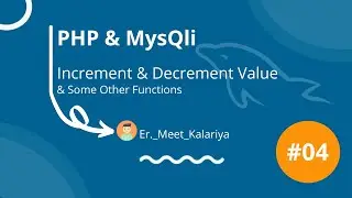 PHP Full tutorial in hindi | Increment \ Decrement Value + florr and ceil function in hindi
