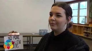 Students recognize murdered and missing indigenous women