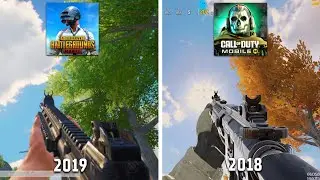 Pubg Mobile vs Call of duty Mobile - Details and Physics Comparison