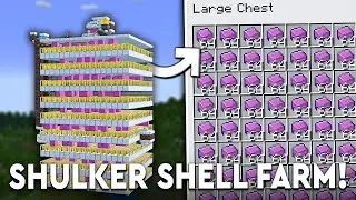 Minecraft BEST SHULKER FARM 1.21 - NEW & 2D - 700+ P/HR!