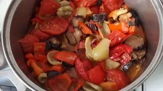 Shopping review, getting ready for school. Funchoza with vegetables, recipe.