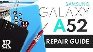 SAMSUNG GALAXY A52 REPAIR GUIDE | HOW TO REPAIR GALAXY A52 ? GALAXY A52 TEARDOWN / DISASSEMBLY | YCR