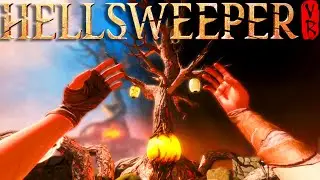 This Is The BEST NEW VR Game in 2023 || Hellsweeper VR