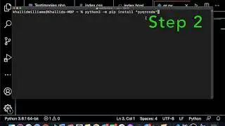 How to Generate your own QR Code. Python | Visual Stuido Code