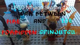 Lego Ninjago season 11 War between Fire and Ice Forbidden Spinjutsu trailer
