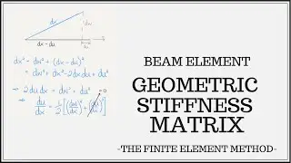 Beam Finite Element - Deriving the Geometric Stiffness Matrix