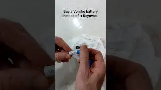 Buy a Voniko battery instead of a Rayovac.  #battery #voniko#rayovac#tech