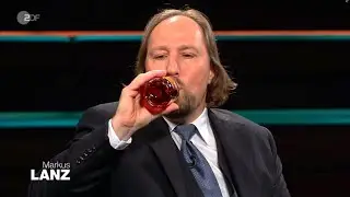 Hofreiter trinkt bei Markus Lanz (Satire)