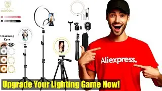 10 Inch LED Selfie Ring Light | Best Photography  Video Lighting for Content