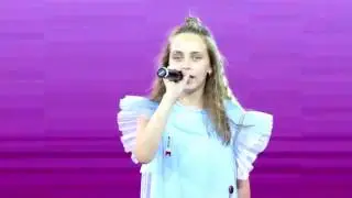 Мария Логвина на отчетном концерте 