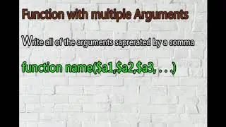 Defining and using functions in a PHP script