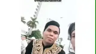 Atta Halilintar, Thariq Halilintar, & Muntaz Halilintar Solat ide bersama