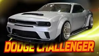 SRT DODGE CHALLENGER Dominates the show room. Tokyo Auto Salon
