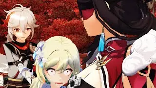 Kazuha fangirls be like | Genshin Impact MMD