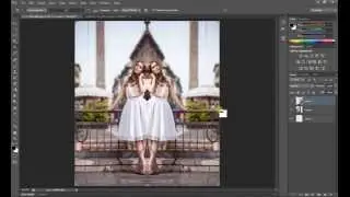 Photoshop Tutorial: Mirror Image Effect
