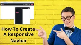 How To Create A Responsive Navbar with HTML, CSS and JavaScript #beginner #coding #css #html