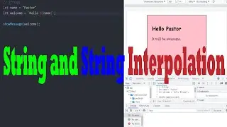 JAVASCRIPT TUTORIALS - STRINGS AND STRING INTERPOLATION #08