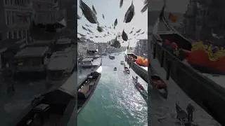 Flying Gondolas in Venice ❤️
