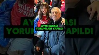 AZİZ YILDIRIM'IN KIZI AZİZ YILDIRIM GİBİ RÖPORTAJ VERDİ😂🥰 #football #shorts