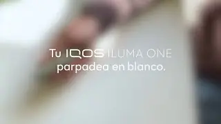 ¿Qué errores podría estarme avisando mi IQOS ILUMA ONE si parpadea blanco?