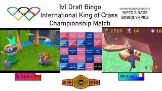 Ripto's Rage BingOlympics International King of Crass Championship Match | 1v1 Draft Bingo