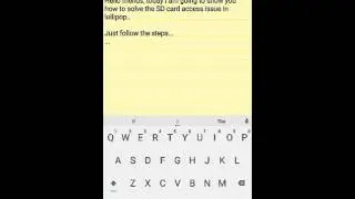 Access SD card in lollipop (without root)