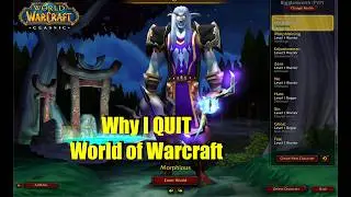 ⚡️Why Morphious QUIT World of Warcraft⚡️